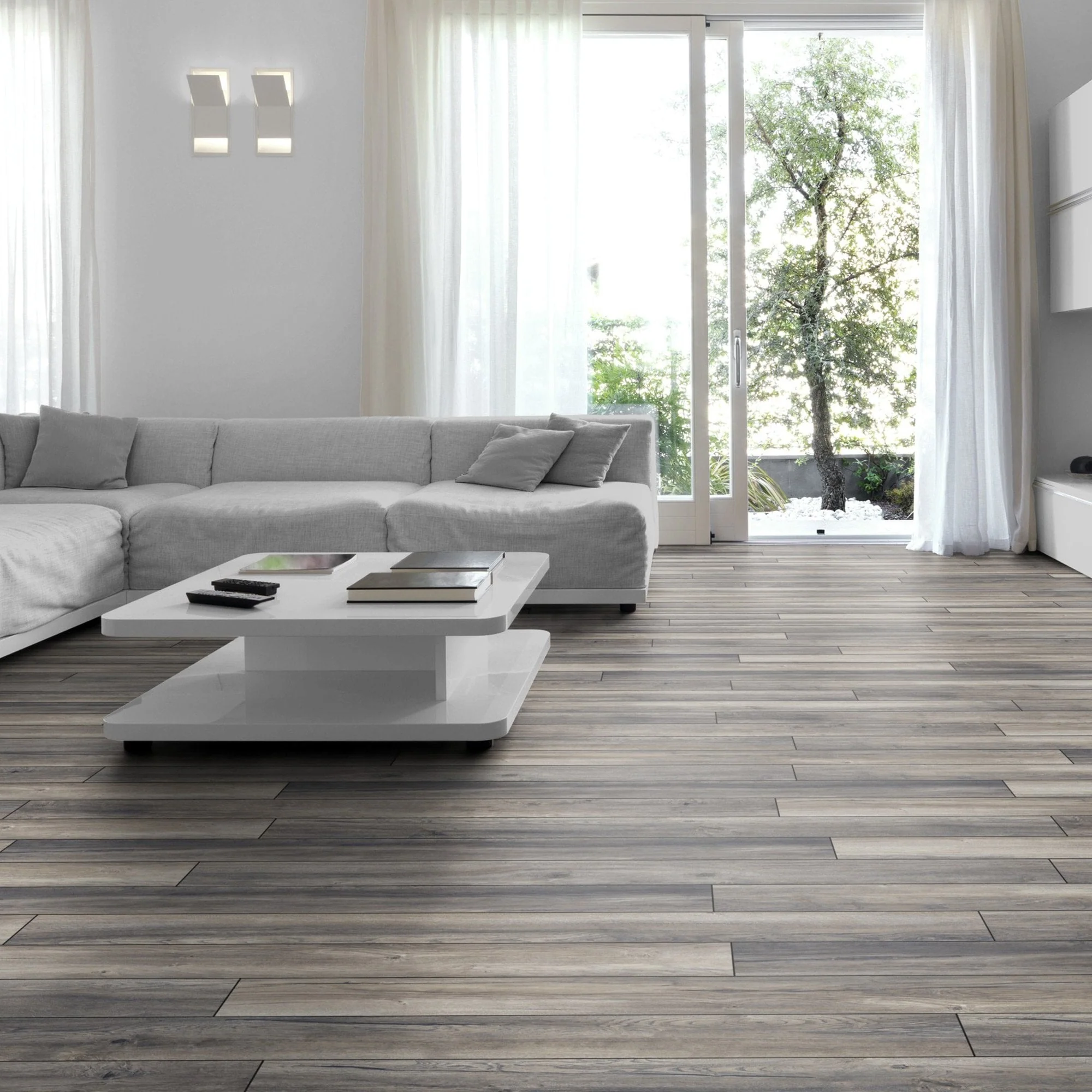 Harbour Grey Oak - Robusto Villa 12mm Waterproof Laminate Flooring - Image 4